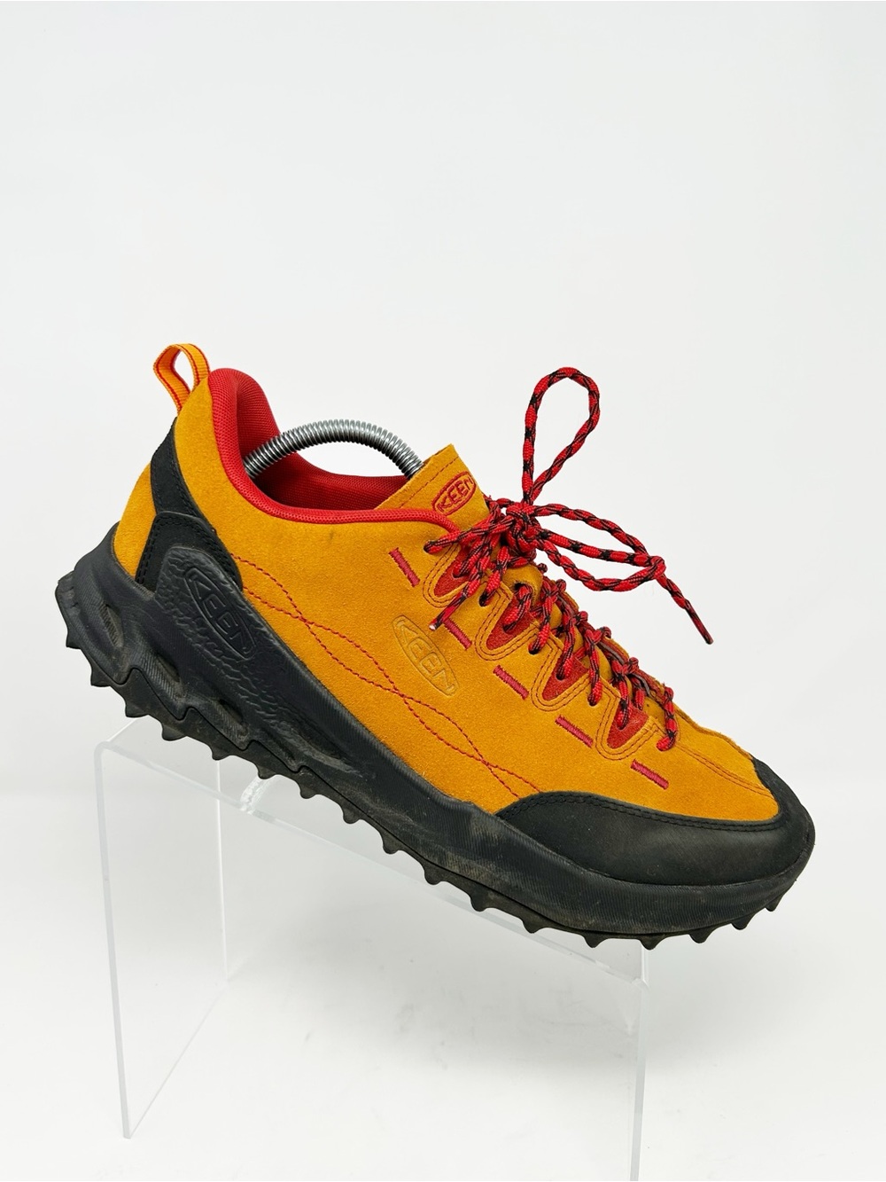 Keen Jasper Zionic Men's Sneakers Orange Trail Hiking Shoes Low Top Lace Size 11